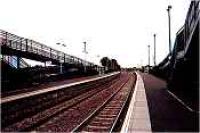 Looking east at Falkirk Camelon station.<br><br>[Ewan Crawford //]