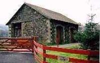 Stobo goods shed viewed from the north.<br><br>[Ewan Crawford //]