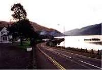 Arrochar Hotel and Pier, looking south.<br><br>[Ewan Crawford //]