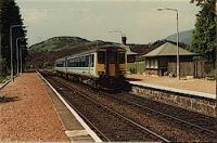 Spinter heading south at Tulloch station.<br><br>[Ewan Crawford //]