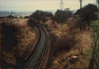 Looking east at the site of the former Stirling Road station.<br><br>[Ewan Crawford //]