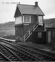 Signalbox at Stainmore Summit.<br><br>[Roy Lambeth 20/1/1962]