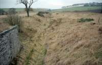 Looking south at the former Plaidy station.<br><br>[Ewan Crawford //]