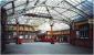Inside of covered walkway between Wemyss Bay station and pier<br><br>[Ewan Crawford //]