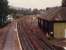 Looking north at Pitlochry station showing the former goods shed.<br><br>[Ewan Crawford //]