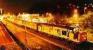 Class 37 hauled sleeper train from Fort William heading south at Dalmuir. View looks west.<br><br>[Ewan Crawford //]