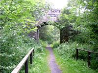 Bridge 515 south of Aberlour on old Speyside Line.<br><br>[John Gray //]