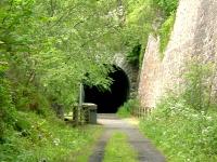 Taminurie Tunnel.Located between Craigellachie and Aberlour. The only tunnel on the old Speyside Line.<br><br>[John Gray //]
