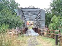Ballindalloch Girder Bridge on old Speyside Line now part of the Speyside Way.<br><br>[John Gray //]