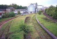 Looking west over the former Cameron Bridge station.<br><br>[Roy Lambeth //]