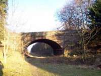 View from the former eastbound platform at Glamis looking east.<br><br>[Bruce Dunn //]