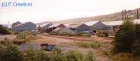 Looking north east at the closed and demolished Ebbw Vale Steelworks<br><br>[Ewan Crawford //]