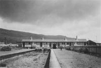 The remains of Fort Augustus's main station in 1938. Courtesy of F. Archer.<br><br>[F Archer Collection //1938]