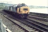 37 hauled passenger train takes the West Highland Railway at Craigendoran Junction.<br><br>[Ewan Crawford //]