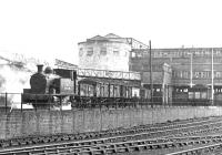 Shunting at Dunaskin washery, Waterside, March 1972. Locomotive is No 17. Cutler Sidings in foreground.<br><br>[John Furnevel 04/03/1972]