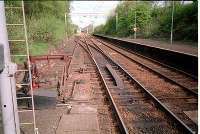 Looking west at the ROF Bishopton line branching off.<br><br>[Ewan Crawford //]