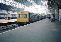 Class 101 in Glasgow Queen Street.<br><br>[Ewan Crawford //]