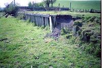 Gartness station looking west towards Balloch and the level crossing.<br><br>[Ewan Crawford //]