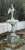 The granite heron on the westbound platform at Dalmally.<br><br>[Ewan Crawford 03/03/2005]