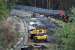 Looking north towards Maryhill at Dawsholm. Trackbed being prepared for track laying.<br><br>[Ewan Crawford 5/10/2004]