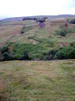 Belah Viaduct, one of Bouchs greatest achievements, gone. View looks east.<br><br>[Ewan Crawford 10/07/2006]