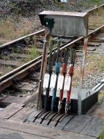 Ground frame at Aberdare High Level for the catch points (and loop?) by the closed station.<br><br>[Ewan Crawford 06/07/2006]