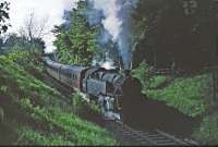 80060 leaving Thorntonhall for East Kilbride.<br><br>[John Robin 03/06/1965]