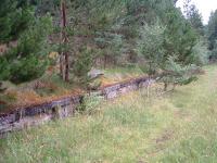 Former southbound platform Dava Station. July 2006<br><br>[John Gray /07/2006]