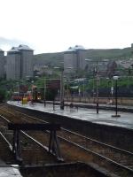 This view shows a Class 314 approaching Greenock Central with the Gourock train.<br><br>[Graham Morgan 10/06/2004]