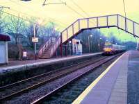 A Class 334 Juniper departs Johnstone for Ayr.<br><br>[Graham Morgan 12/03/2006]