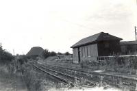 Looking north (Larkhall East).<br><br>[G H Robin collection by courtesy of the Mitchell Library, Glasgow 26/07/1962]