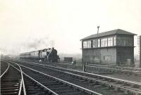 42194 passing Cart Junction on 22 April 1954 with a Kilmacolm - St Enoch train. <br><br>[G H Robin collection by courtesy of the Mitchell Library, Glasgow 22/04/1954]