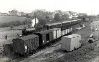 Torrance. Restored N.B.R. 4.4.0 256 Glen Douglas.<br><br>[G H Robin collection by courtesy of the Mitchell Library, Glasgow 30/04/1960]