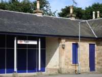 Tain station building following recent rennovation work.<br><br>[John Morton /07/2006]