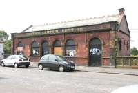 The former Partick Central booking office in August 2006.<br><br>[John Furnevel 27/08/2006]
