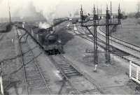 C.R. 0.6.0T 56315 leaving Rothesay Dock.<br><br>[G H Robin collection by courtesy of the Mitchell Library, Glasgow 03/05/1958]