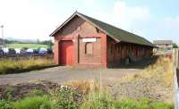 Smart looking goods shed in the old yard at Neilston in August 2006.<br><br>[John Furnevel 20/08/2006]