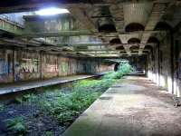 Botanic Gardens station on 9 July 2006. Although this station has been shut for nearly 70 years it is remarkable how well preserved it looks today!<br><br>[Colin Harkins 09/07/2006]