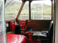 Drivers cab of Railcar No 18.<br><br>[Ben Torsney //2006]