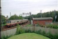 Approaching Hyndland East Junction.<br><br>[Ewan Crawford //2001]