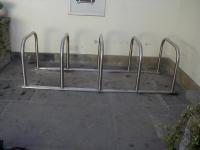 New cycle hoops at Wick.<br><br>[First ScotRail //2006]