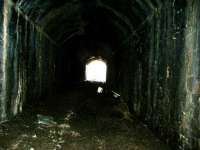 Disused Tunnel under Innerleithen Rd. This tunnel comes complete with Telecommmunication equipment and several Tree stumps in the middle!!<br><br>[Colin Harkins /03/2006]