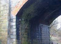 Looking under the Rail Bridge at Industry Street... notice the old communication equipment<br><br>[Colin Harkins 09/04/2006]