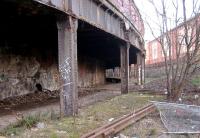 Looking east toward the tunnel. The Supports hold London Road above.<br><br>[Colin Harkins 29/01/2006]