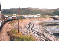 Skirting Loch Carron at Erbusaig, just north of Kyle, with the 1983 SRPS tour.<br><br>[Brian Forbes //1983]