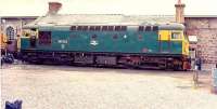 26024 again, this time lying up between turns behind Inverness depot. did this beast ever bear a stag?<br><br>[Brian Forbes //1985]