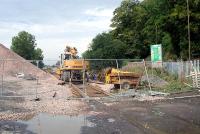 Looking west at the old Cambuskenneth Level Crossing. Track is down on the S-A-K line!<br><br>[Ewan Crawford 21/09/2006]