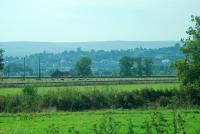 Looking south-west over the newly laid line west of Manor Powis.<br><br>[Ewan Crawford 21/09/2006]