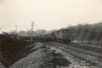 Mogul 42914 entering Potterhill Branch for running round.<br><br>[G H Robin collection by courtesy of the Mitchell Library, Glasgow 05/05/1953]