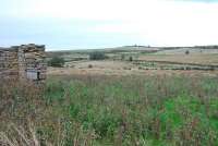 Nanny Mayor had a lineside alehouse at the foot of the incline now known as Nanny Mayors Incline. To the right of this ruined building is the route of the incline and above on the hillside the replacement alignment.<br><br>[Ewan Crawford 26/09/2006]